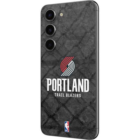 NBA Portland Trail Blazers Dark Rust Galaxy S23 Skin