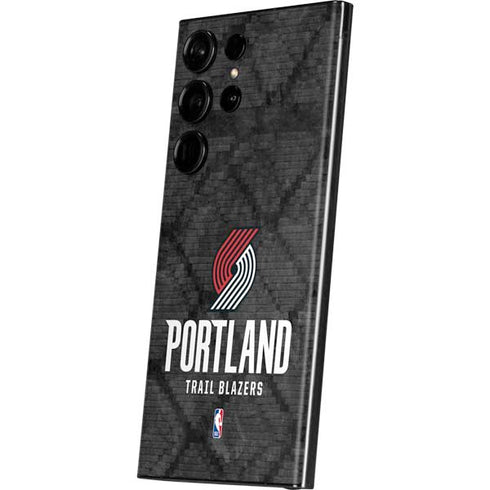 NBA Portland Trail Blazers Dark Rust Galaxy S23 Ultra Skin