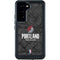 NBA Portland Trail Blazers Dark Rust Galaxy S23 Waterproof Case
