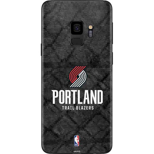 NBA Portland Trail Blazers Dark Rust Galaxy S9 Skin