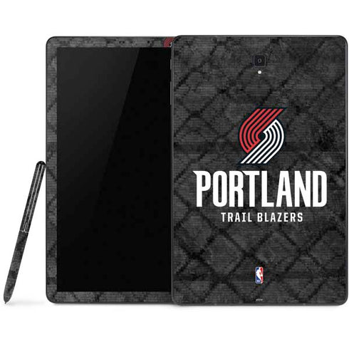 NBA Portland Trail Blazers Dark Rust Samsung Galaxy Tab Skin