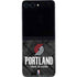 NBA Portland Trail Blazers Dark Rust Galaxy Z Flip5 5G Skin