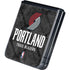 NBA Portland Trail Blazers Dark Rust Galaxy Z Flip5 5G Skin