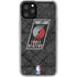 NBA Portland Trail Blazers Dark Rust iPhone 11 Pro Clear Case