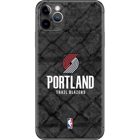 NBA Portland Trail Blazers Dark Rust iPhone 11 Pro Max Skin