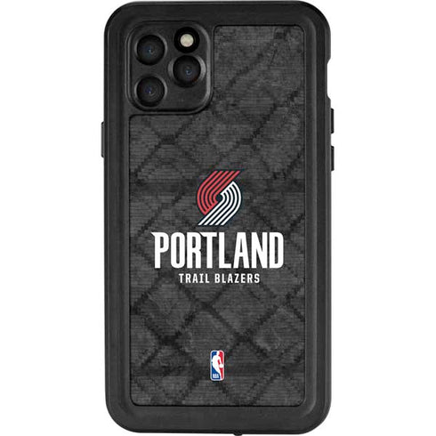 NBA Portland Trail Blazers Dark Rust iPhone 11 Pro Waterproof Case