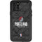 NBA Portland Trail Blazers Dark Rust iPhone 11 Pro Waterproof Case