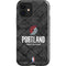 NBA Portland Trail Blazers Dark Rust iPhone 12 Impact Case