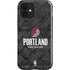 NBA Portland Trail Blazers Dark Rust iPhone 12 Impact Case