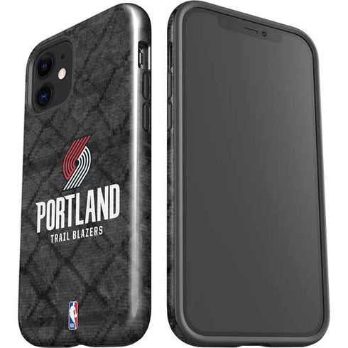 NBA Portland Trail Blazers Dark Rust iPhone 12 Impact Case
