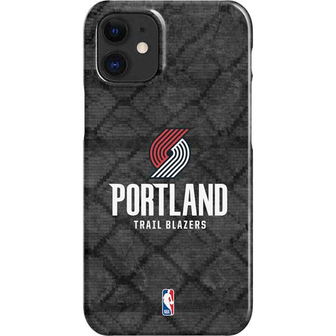 NBA Portland Trail Blazers Dark Rust iPhone 12 Mini Lite Case