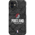 NBA Portland Trail Blazers Dark Rust iPhone 12 Mini Lite Case