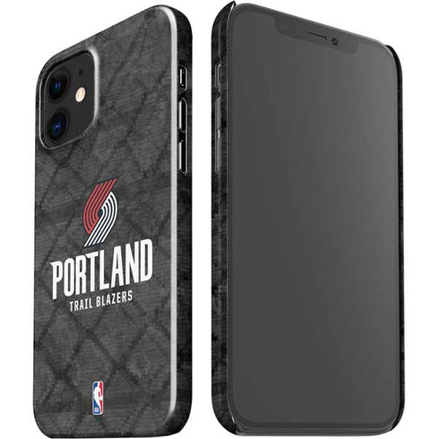 NBA Portland Trail Blazers Dark Rust iPhone 12 Mini Lite Case
