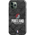 NBA Portland Trail Blazers Dark Rust iPhone 12 Pro Impact Case