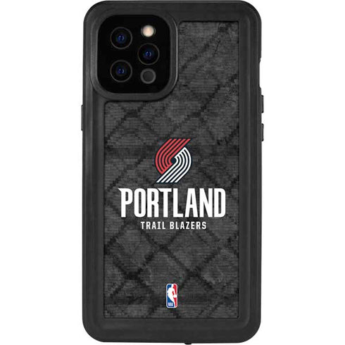 NBA Portland Trail Blazers Dark Rust iPhone 12 Pro Max Waterproof Case