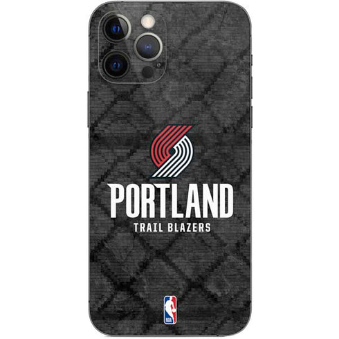 NBA Portland Trail Blazers Dark Rust iPhone 12 Pro Skin