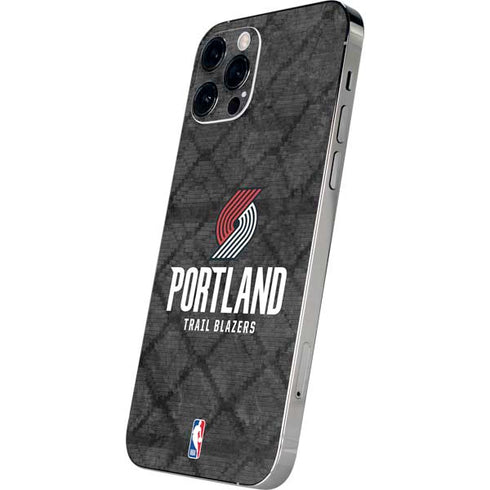 NBA Portland Trail Blazers Dark Rust iPhone 12 Pro Skin