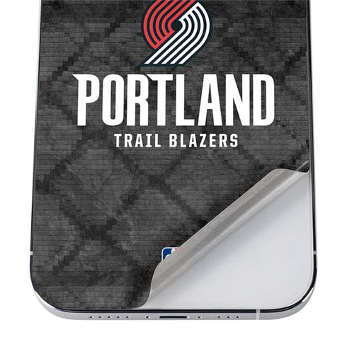 NBA Portland Trail Blazers Dark Rust iPhone 12 Pro Skin