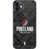 NBA Portland Trail Blazers Dark Rust iPhone 12 Skin