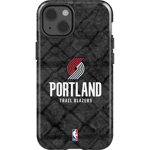 NBA Portland Trail Blazers Dark Rust iPhone 13 Impact Case