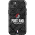 NBA Portland Trail Blazers Dark Rust iPhone 13 Impact Case