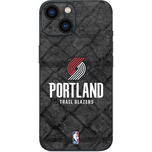 NBA Portland Trail Blazers Dark Rust iPhone 13 Mini Skin