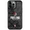 NBA Portland Trail Blazers Dark Rust iPhone 13 Pro Cargo Case