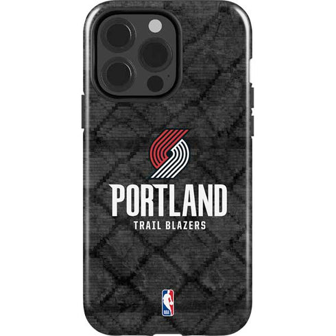 NBA Portland Trail Blazers Dark Rust iPhone 13 Pro Impact Case