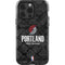 NBA Portland Trail Blazers Dark Rust iPhone 13 Pro Impact Case