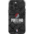 NBA Portland Trail Blazers Dark Rust iPhone 13 Pro Impact Case