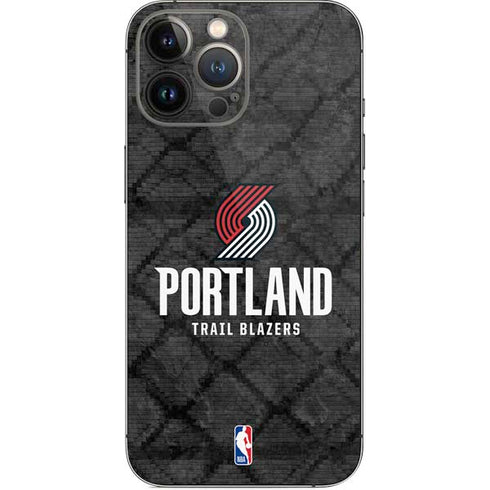 NBA Portland Trail Blazers Dark Rust iPhone 13 Pro Max Skin