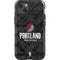 NBA Portland Trail Blazers Dark Rust iPhone 14 Impact Case