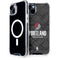 NBA Portland Trail Blazers Dark Rust iPhone 14 Plus MagSafe Case