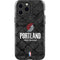 NBA Portland Trail Blazers Dark Rust iPhone 14 Pro Max Impact Case