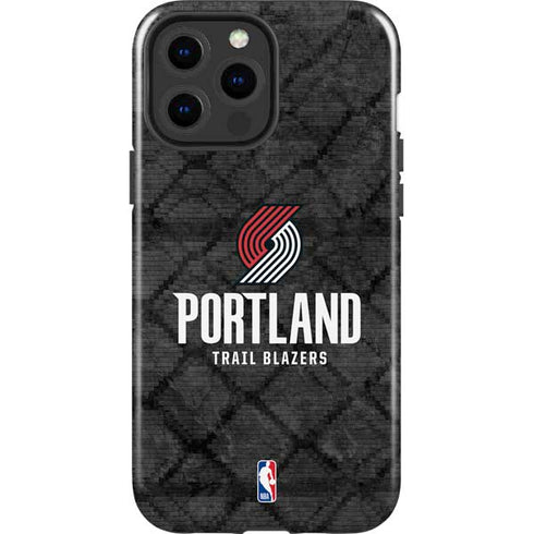 NBA Portland Trail Blazers Dark Rust iPhone 15 Pro Max Impact Case