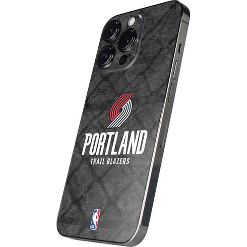 NBA Portland Trail Blazers Dark Rust iPhone 14 Pro Max Skin