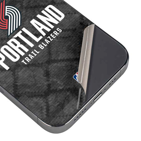NBA Portland Trail Blazers Dark Rust iPhone 14 Pro Skin