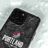 NBA Portland Trail Blazers Dark Rust iPhone 14 Pro Waterproof Case