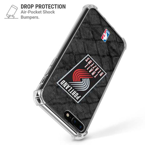 NBA Portland Trail Blazers Dark Rust iPhone 7/8 Plus Clear Case