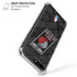 NBA Portland Trail Blazers Dark Rust iPhone 7/8 Plus Clear Case