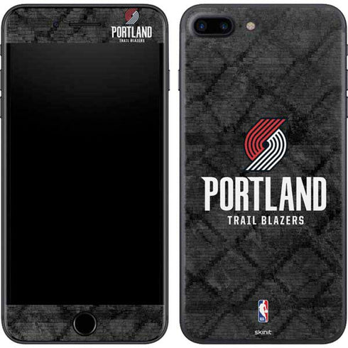 NBA Portland Trail Blazers Dark Rust iPhone 8 Plus Skin