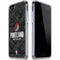 NBA Portland Trail Blazers Dark Rust iPhone SE (2nd & 3rd Gen) Clear Case