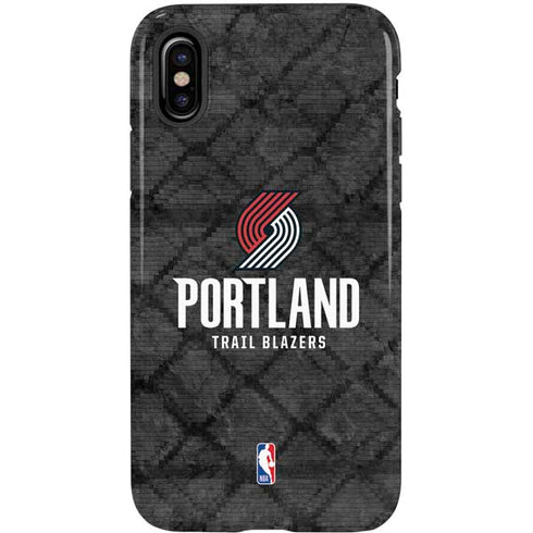 NBA Portland Trail Blazers Dark Rust iPhone X Pro Case