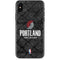 NBA Portland Trail Blazers Dark Rust iPhone X Skin