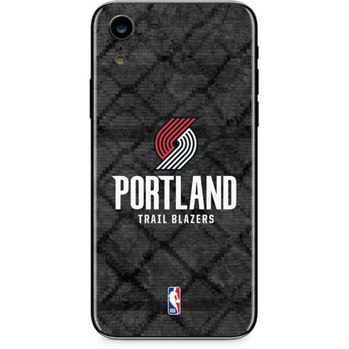 NBA Portland Trail Blazers Dark Rust iPhone XR Skin