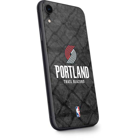 NBA Portland Trail Blazers Dark Rust iPhone XR Skin