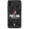 NBA Portland Trail Blazers Dark Rust iPhone XS Skin