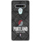NBA Portland Trail Blazers Dark Rust LG Stylo 6 Clear Case