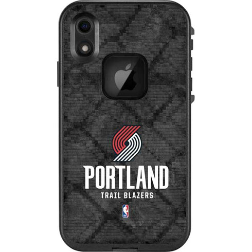 NBA Portland Trail Blazers Dark Rust LifeProof Fre iPhone Skin
