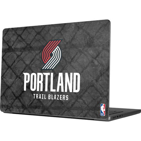 NBA Portland Trail Blazers Dark Rust MacBook Pro 14in (2021-24) Skin